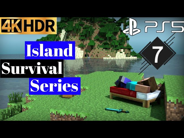 Minecraft Island Survival in Hindi | Minecraft PS5 4K HDR | Minecraft Island Survival Series Part 7