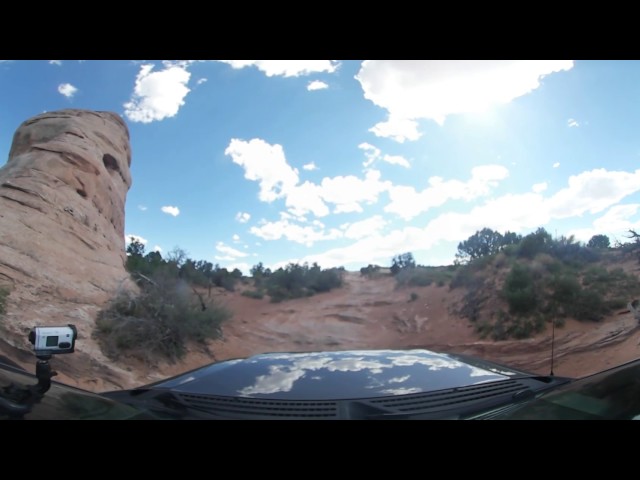 Tower Arch Trail - Arches National Park 360 4K