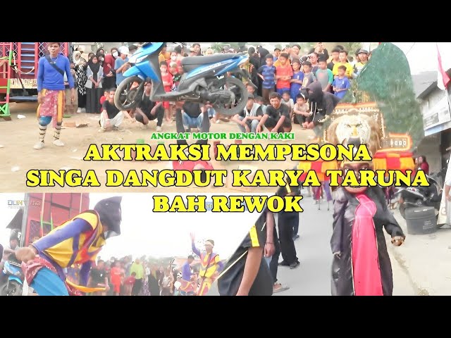 ATRAKSI Odong Odong Bah Rewok Panca Indra ke 6 & Angkat Motor pakai Kaki