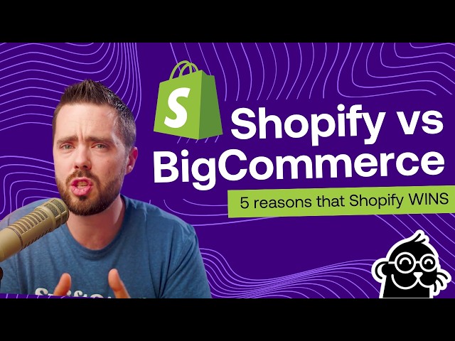 FIVE reasons that Shopify is better than BigCommerce.