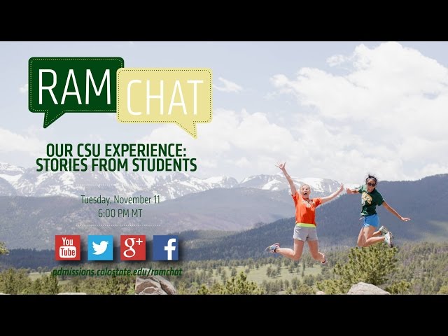 Our CSU Experience | A Colorado State University RamChat