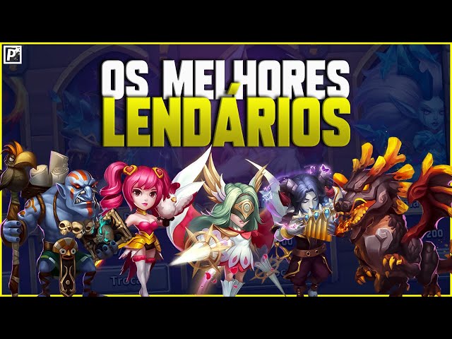 QUAIS SÃO OS MELHORES? TOP 10 HERÓIS LENDÁRIOS DO CASTLE CLASH 2021!