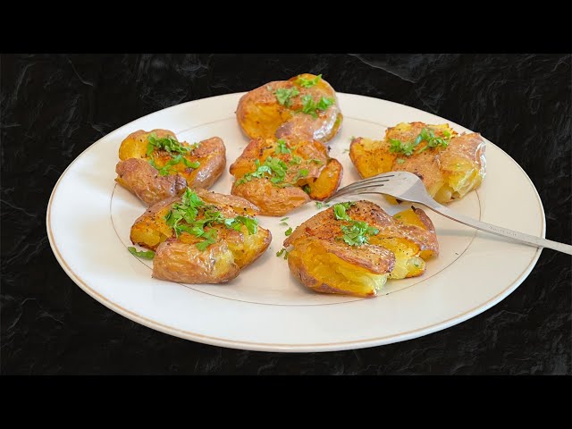 Crispy Smashed Potatoes Recipe