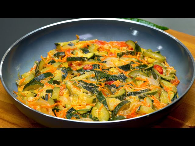 This easy and inexpensive zucchini dinner recipe has become a real hit! 😋