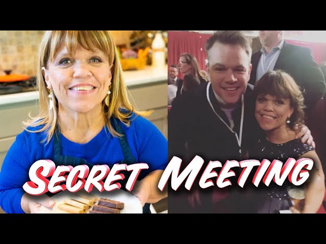 Amy Roloff reveals celebrity crush and admits she had secret meeting with A-list hunk