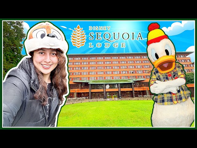 I Stayed at Disney SEQUOIA LODGE Hotel | Room Tour, HUNTER'S GRILL & More! Disneyland Paris 2025