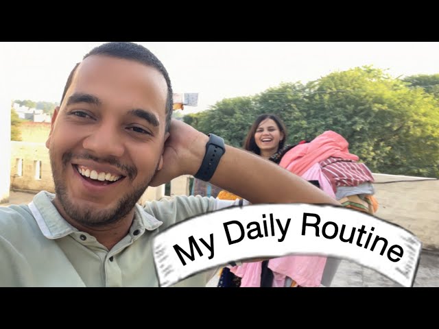 My Daily Morning Routine With My Cute Wife | Basant Jangra Vlogs With family