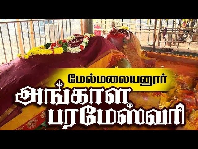 Melmalayanur Angala Parameswari Amman Temple🙏❤️#trending#shorts#malayanur#vlog #amman#travel#love#yt