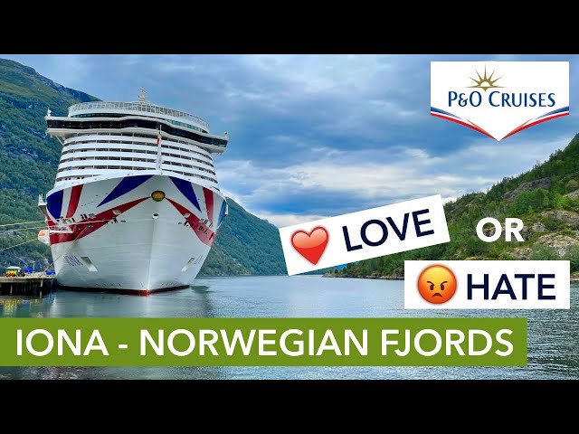 P&O Iona Norwegian Fjords: Embarkation, food, entertainment & ports