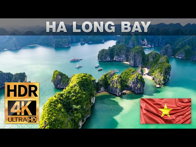 🇻🇳 Hạ Long Bay cruise | 4k UHD 60fps 🅷🅳🆁