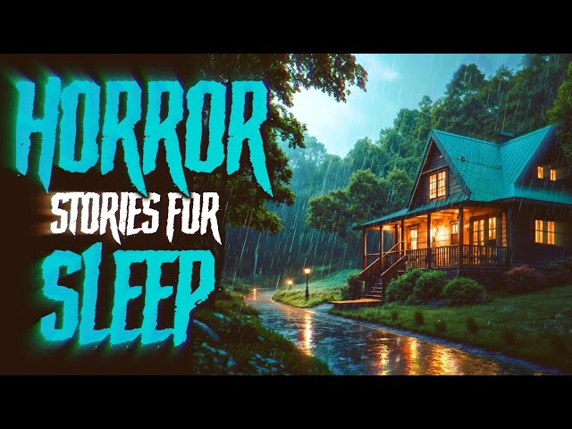 4 Hours of Horror Stories For Sleep | With Ambient Rain Sounds | Scary Stories Compilation