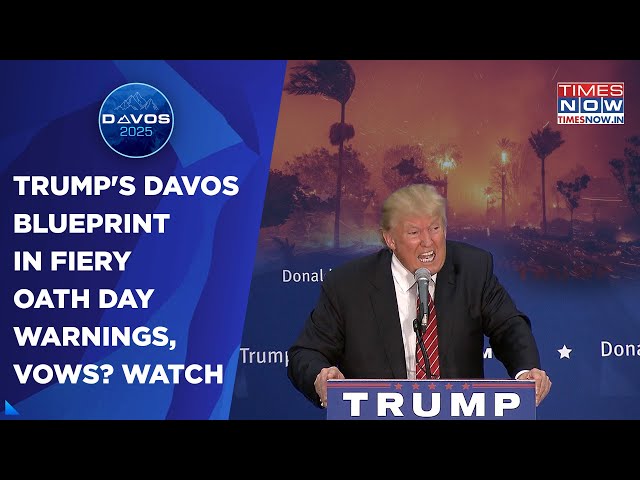 Trump's Davos Return: US President's WEF Speech Blueprint In Fiery Inaugural Day Vows, Warnings?