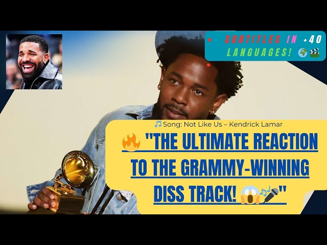 Reacting to the Grammy-Winning Diss That SHOOK the Rap World!