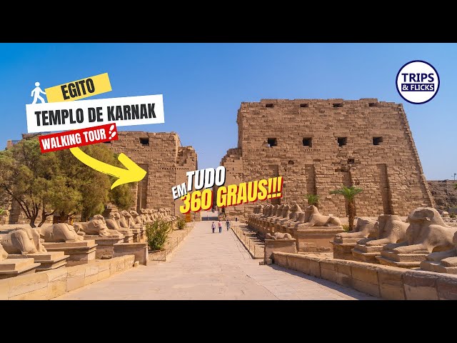 VR 360: Templo de Karnak, Uma Experiência Deslumbrante pelo Coração do Egito Antigo! 🏛️🌐