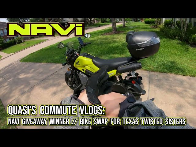 VLOG: Navi Giveaway Winner // Twisted Sisters Ride Prep