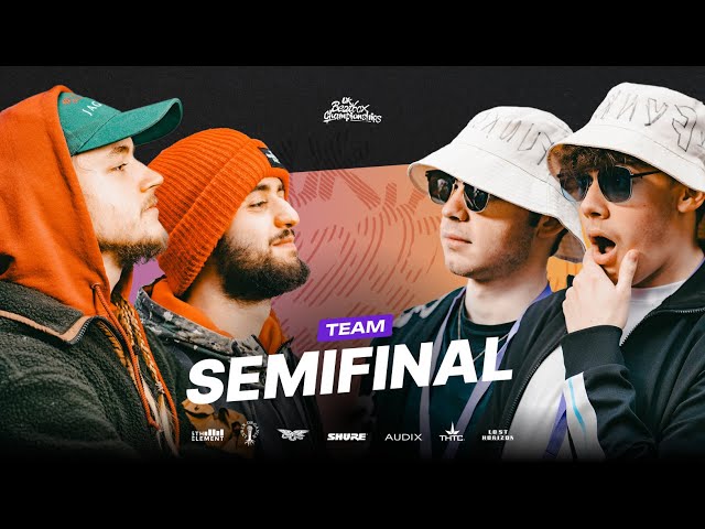 Throwback vs Funkstep | UK Beatbox Championships 2024 | Team Semi Final