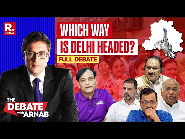 Debate With Arnab LIVE: Big Picture With Axis My India's Delhi Post Poll Survey