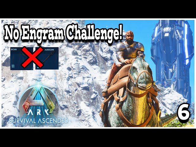 Can We Get A Flyer?-ARK Ascended NO ENGRAMS Challenge!