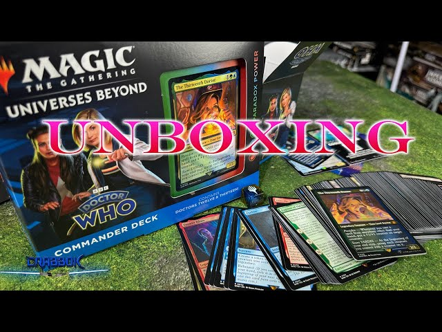 Paradox Power - Magic the Gathering Doctor Who Commander Deck Unboxing