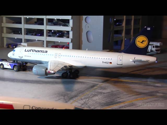 Lufthansa Model Airport and Apron Traffic in HO scale