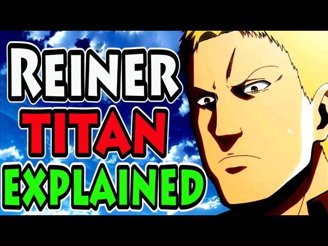 REINER AND ARMORED TITAN EXPLAINED! (Attack on Titan / Shingeki no Kyojin)