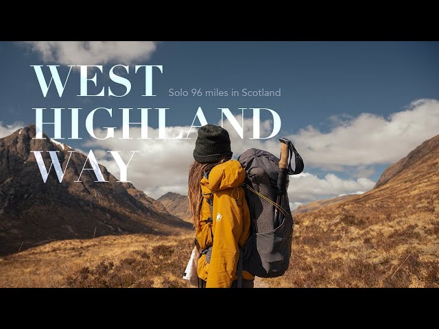 West Highland Way | Solo 96 miles thru-hiking in Scotland | Full Documentary