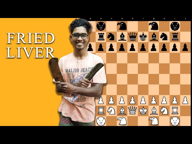 WIN AT CHESS BY 7 MOVES !!! (FRIED LIVER ATTACK)