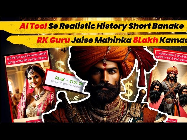 RK Guru jaisa video kaise banaye | Make Viral AI Shorts Like RK Guru (Step-By-Step) 🤓 #rkguru