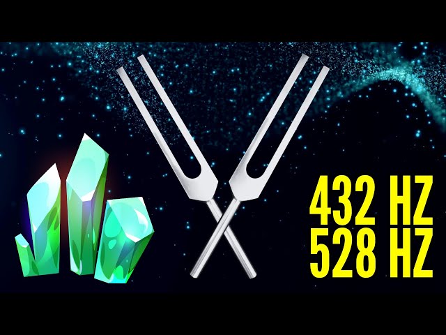 IT'S IN THE VIBRATIONS, Simply Receive! 432 Hz + 528 Hz Tuning Forks (7.83 Hz)