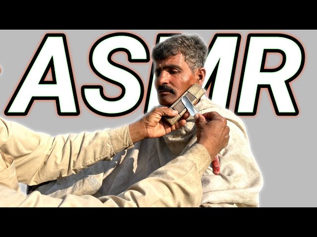 ASMR Excellent Shaving But Barber Old