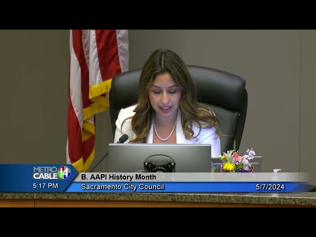 Sacramento City Council 5:00 PM - May 7, 2024