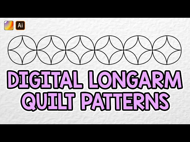 Digital Orange Peels! | How To Create Digital Longarm Quilting Files