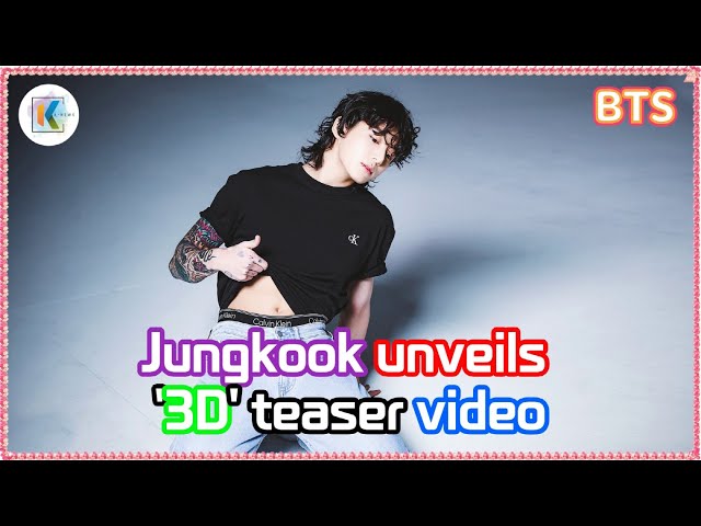 BTS's Jungkook Announces Swift Comeback with New Track '3D (feat. Jack Harlow)'! From 'Seven's...