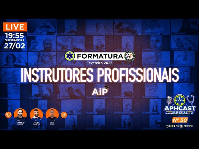 LIVE: Formatura: Academia de Instrutores Profissionais | Fevereiro 2025