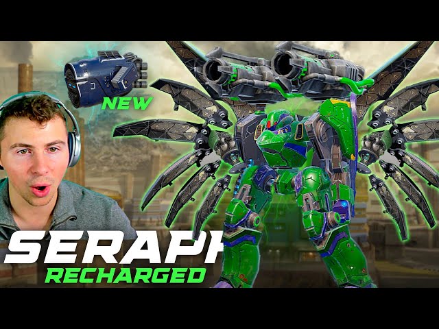 Seraph Is Back!? NEW Upgrades TRANSFORM Seraph - Massive Built In Weapon Damage | War Robots