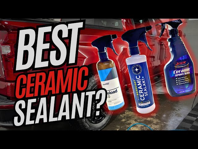 My search for the best ceramic spray wax/sealant | Collinite Beadlock | Jescar | CarPro Reload