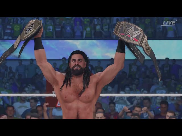 WWE 2k23 Seth Rollins and Roman Reigns: Who Will Take Home the Double Titles?