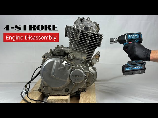 Rebuilding the Iconic Suzuki DR650 Motorcycle Engine | Part 1: Disassembly