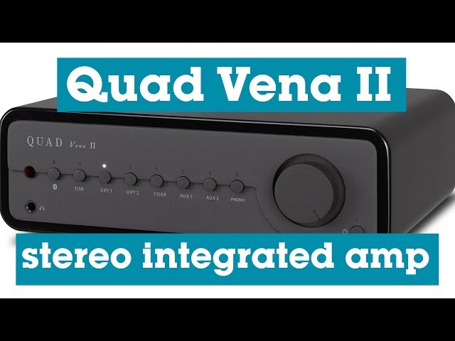 Quad Vena II stereo integrated amplifier | Crutchfield