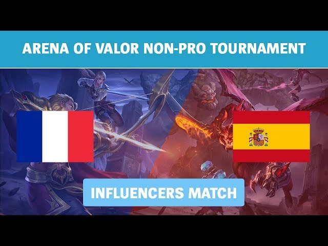 Highlights: France vs Spain - Influencers Match - AoV NPT Week 5