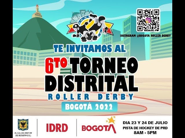 6to Distrital Roller Derby Bogota Domingo