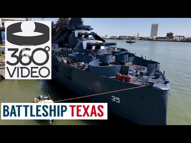 360° Tour of the Historic Battleship Texas | Captured in Stunning 4K with Insta360