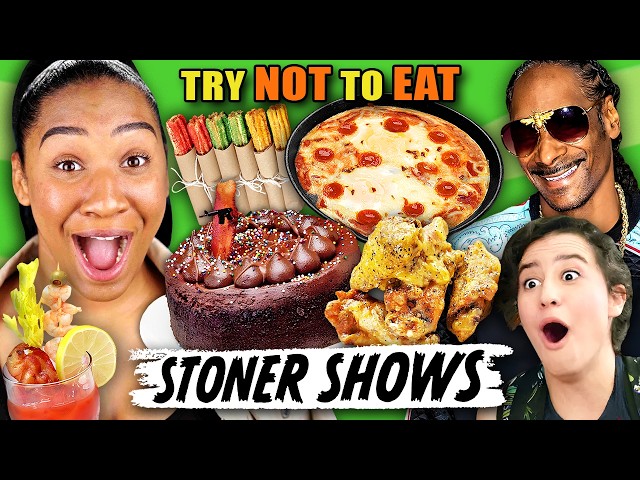 Try Not to Eat: Stoner TV Shows | People vs Food