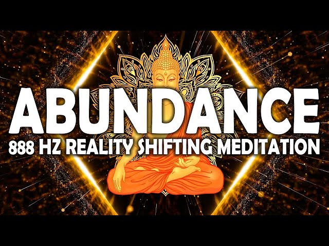 888 Hz Shift Your Energy & Open The Door To Love Wealth & Abundance ! Big MIRACLE ! Sleep Meditation