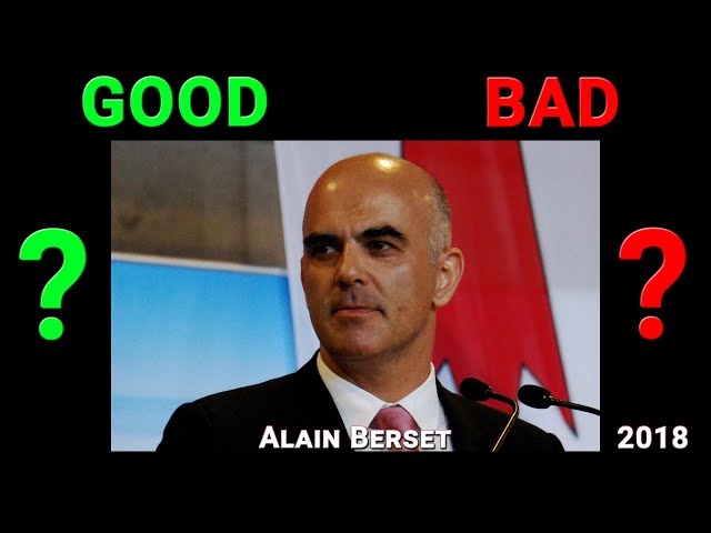 ALAIN BERSET how GOOD or BAD was president of SWITZERLAND in 2018? SURPRISING TRUTH