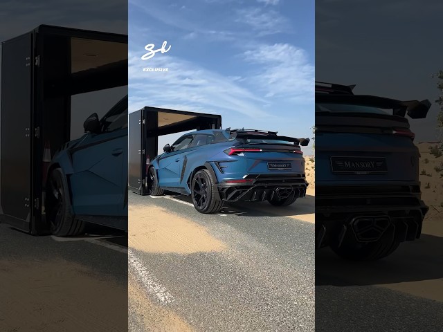 This $2M Mansory Lamborghini Urus is pure luxury on wheels! 🤩👑 #mansory #lamborghini #supercar