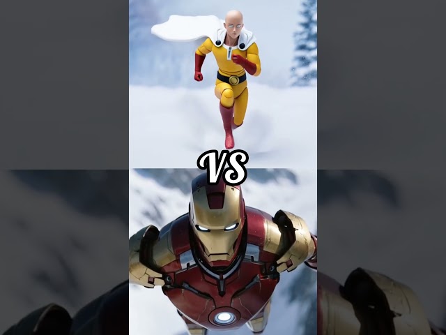 Onepunch Vs Marvel vs Ironman🤯#ai #marvel #dc #superman #onepunchman #shorts