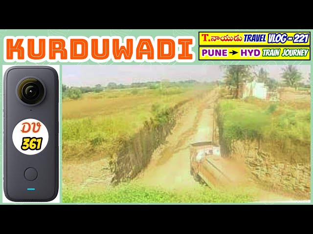 KURDUWADI - PUNE TO HYDERABAD TRAIN JOURNEY - T.NAIDU TRAVEL VLOGS WITH TELUGU MASHUP SONGS