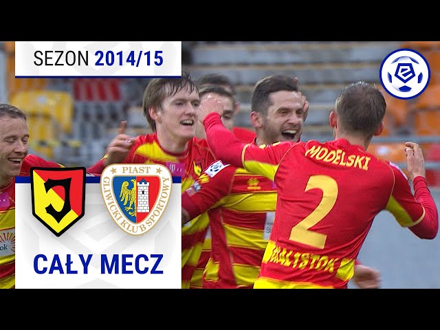 (2/2) Jagiellonia Białystok - Piast Gliwice | CAŁY MECZ | Ekstraklasa 2014/15 | 28. Kolejka