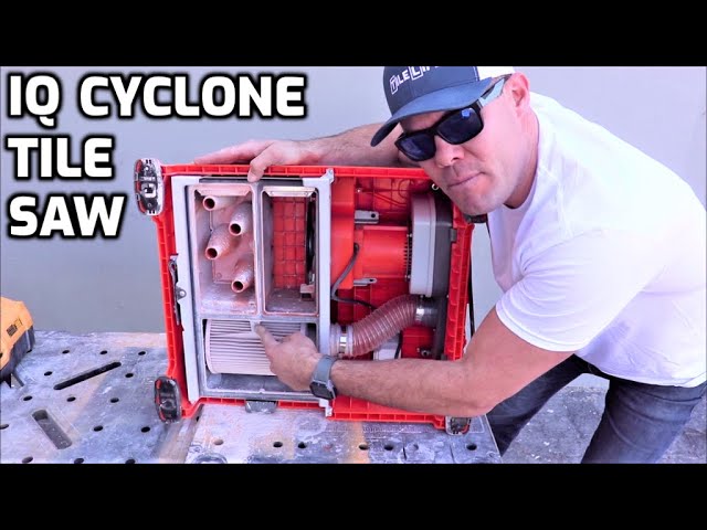 IQ Cyclone Dry Cut Tabletop Tile Saw Review